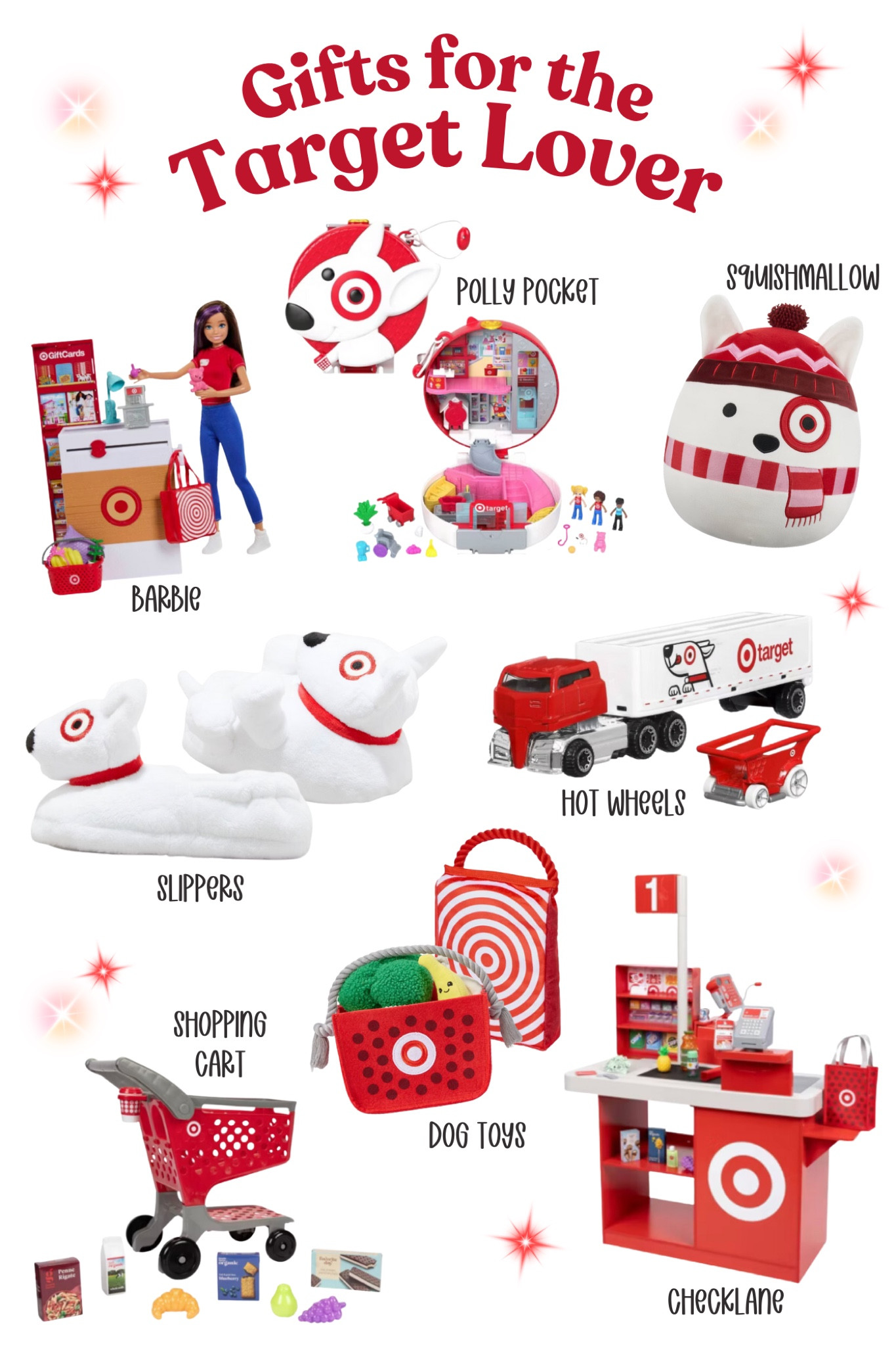 Gifts for the Target Lover in your life!!

#holidaygifts #giftsforkids #dramaticplay #barbie #squishmallow #hotwheels #giftsforgirls #giftsforboys

#LTKKids #LTKHoliday #LTKGiftGuide
