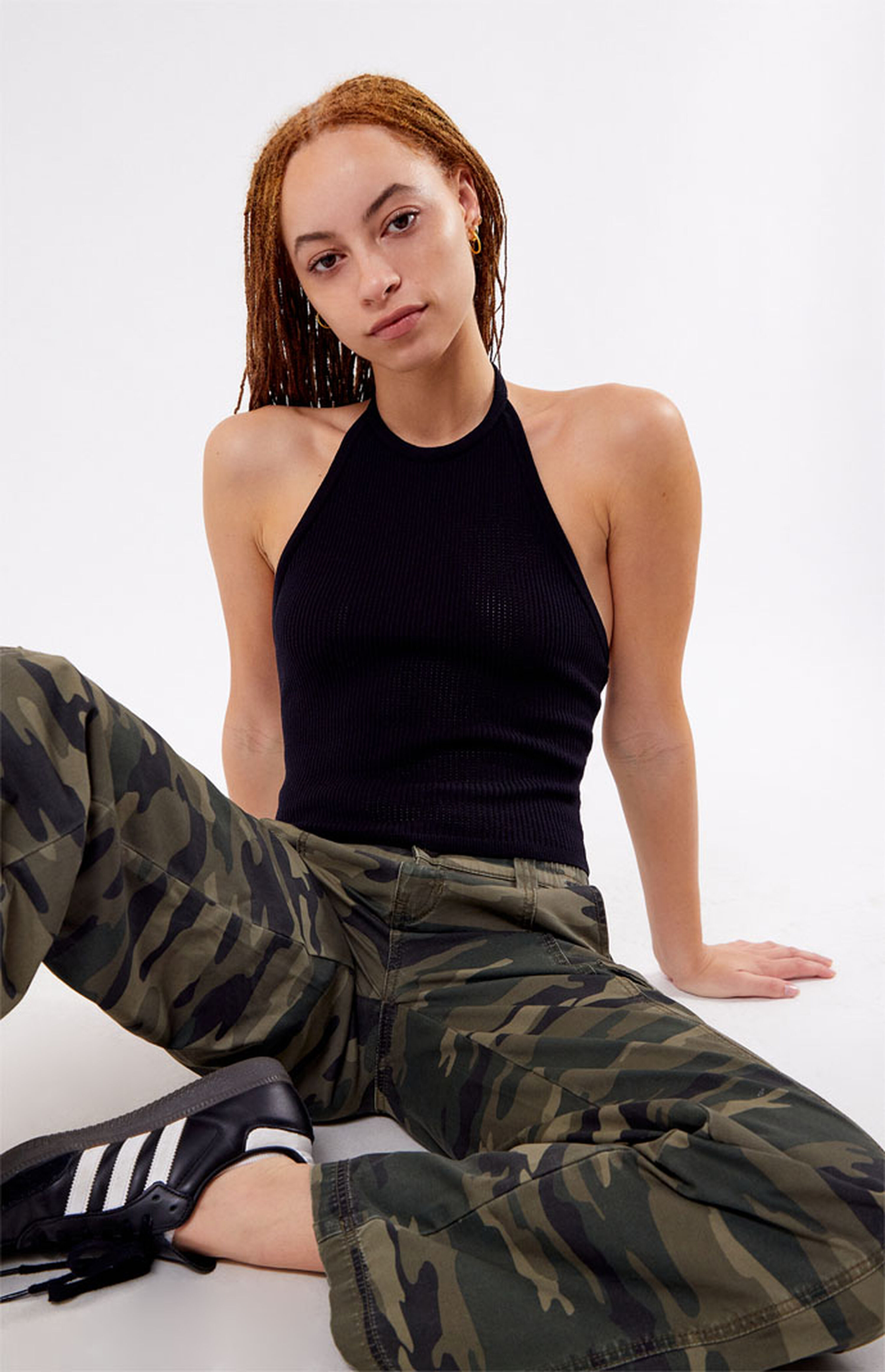 LA Hearts Stella Halter Sweater Top | PacSun