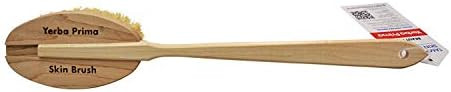 Yerba Prima Tampico Skin Brush (Pack of 1) - Natural Vegetable Fiber Bristles for Dry Skin Brushi... | Amazon (US)