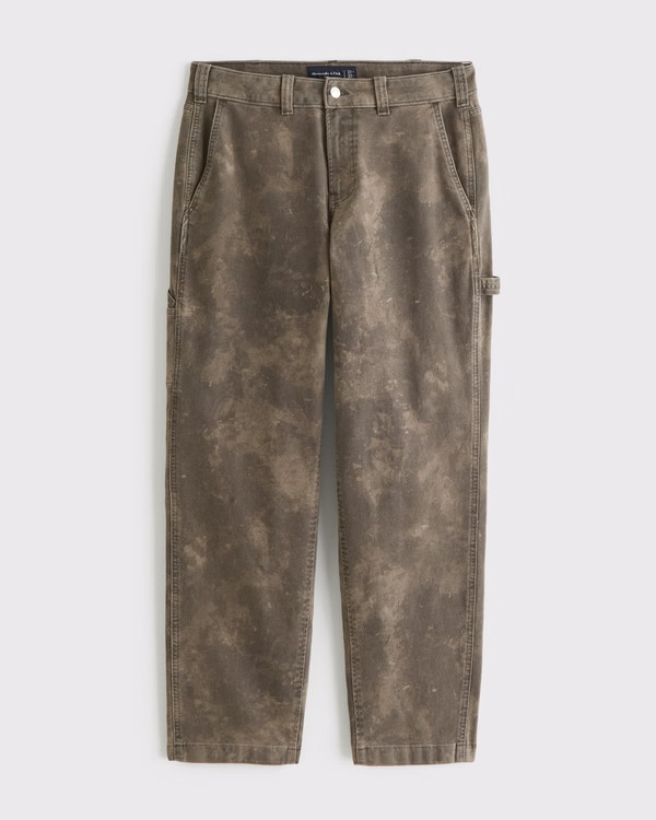 Athletic Loose Workwear Pant | Abercrombie & Fitch (US)