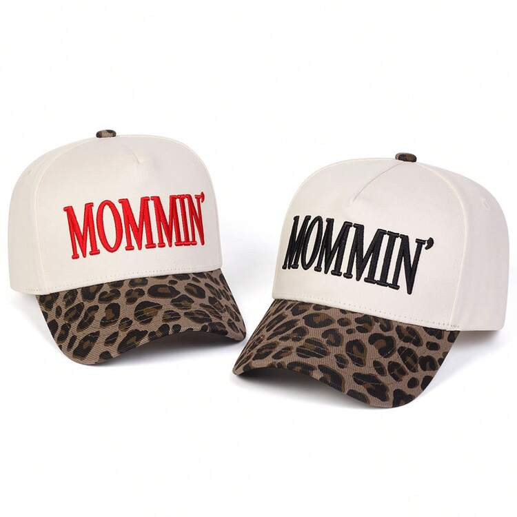 1pc Women's "MOMMIN" Trucker Hat, Personalized Letter Embroidered Baseball Cap, Streetwear Fashio... | SHEIN