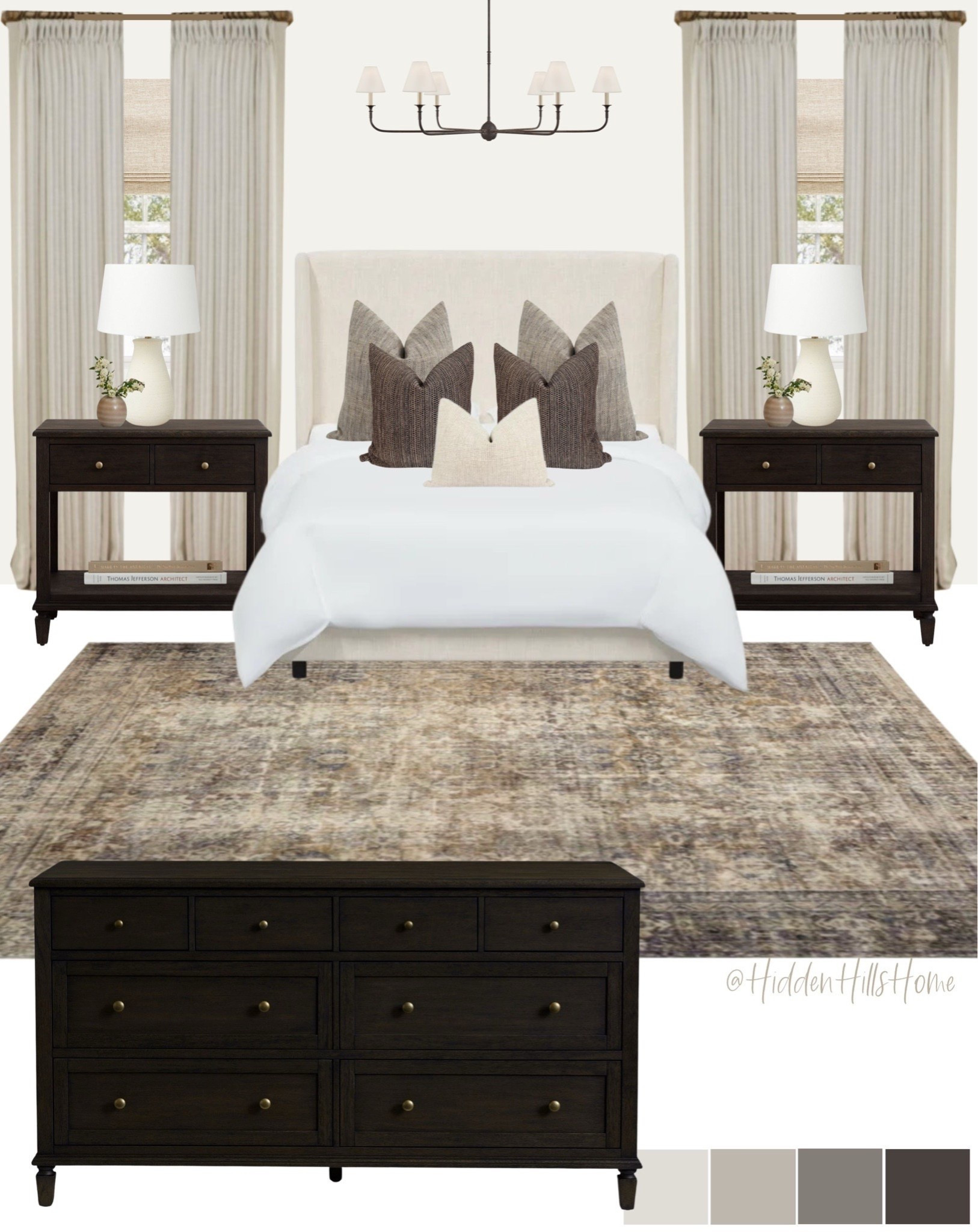 Bedroom decor mood board, master bedroom decor ideas, bedroom inspiration, primary bedroom design #bedroom

#LTKHome #LTKSaleAlert