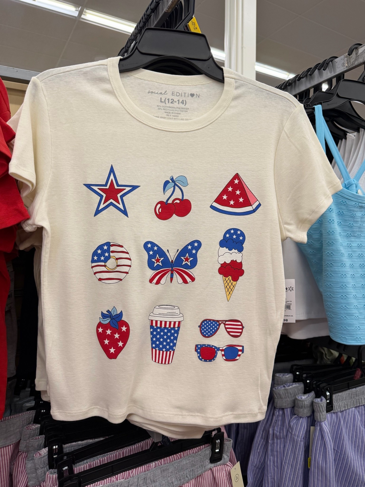 Social edition t-shirt. July fourth. Memorial Day outfit

#LTKootd #LTKSeasonal #LTKMidsize