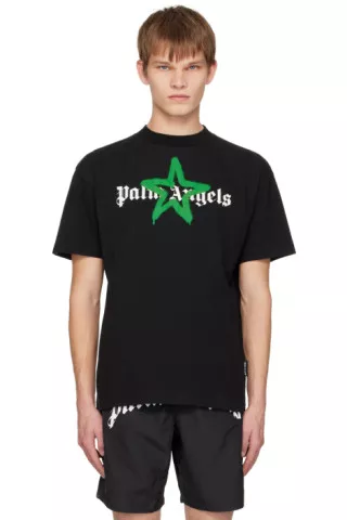 Palm Angels - Black Printed T-Shirt curated on LTK