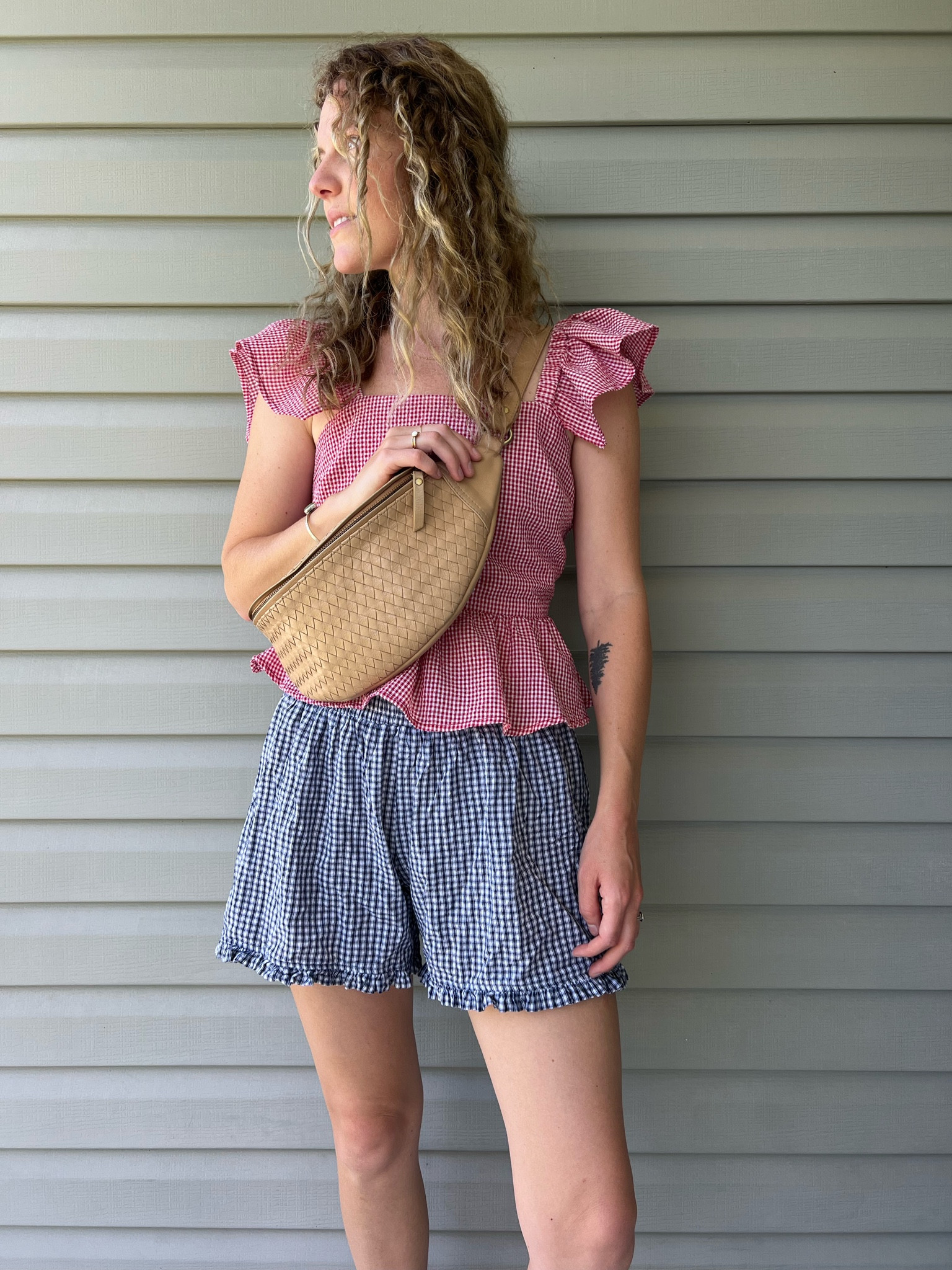 Linking the boxers — so many color options ☺️ I’m wearing size small, but could also wear XS! tank is thrifted. 