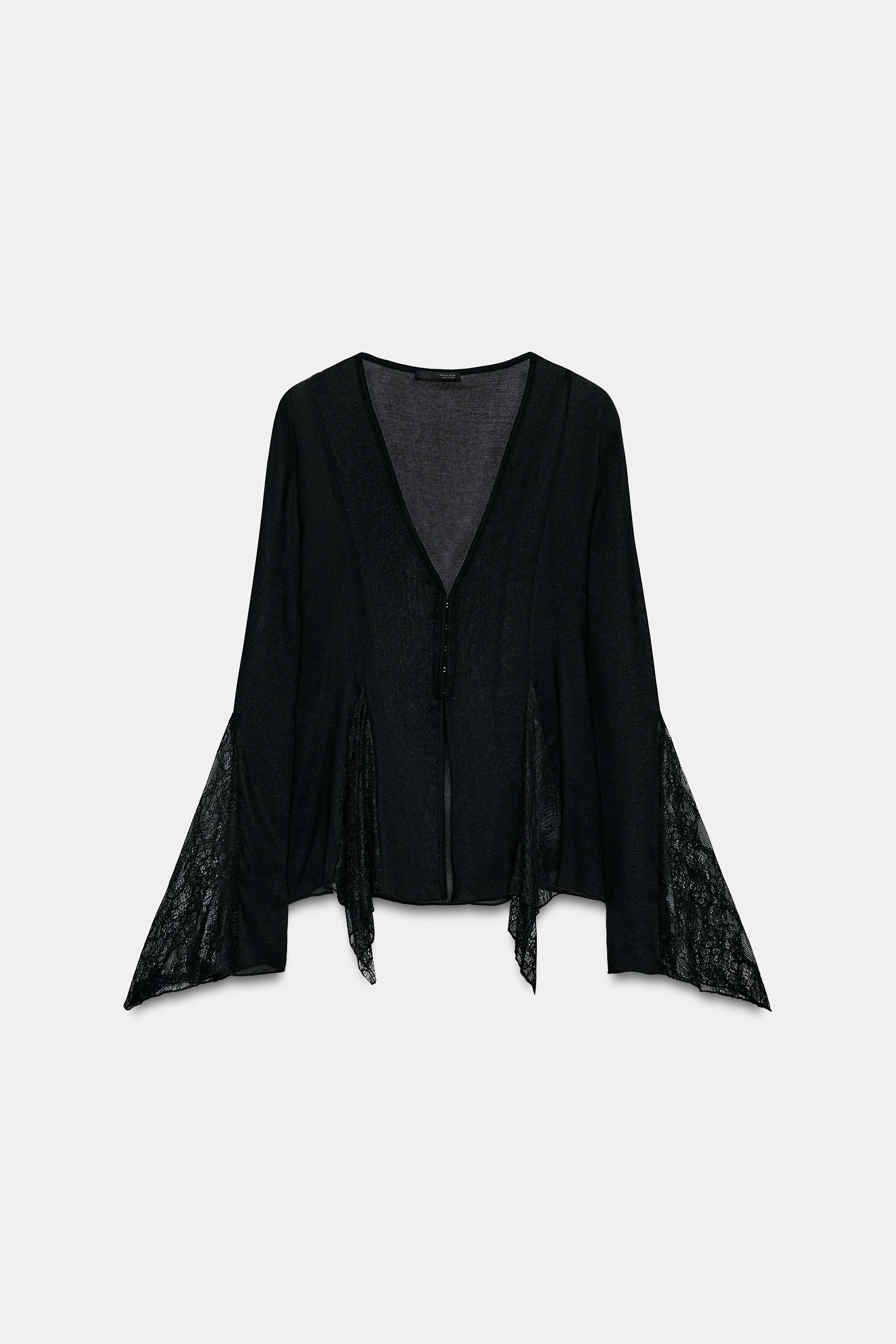 COMBINATION LACE TOP | Zara US