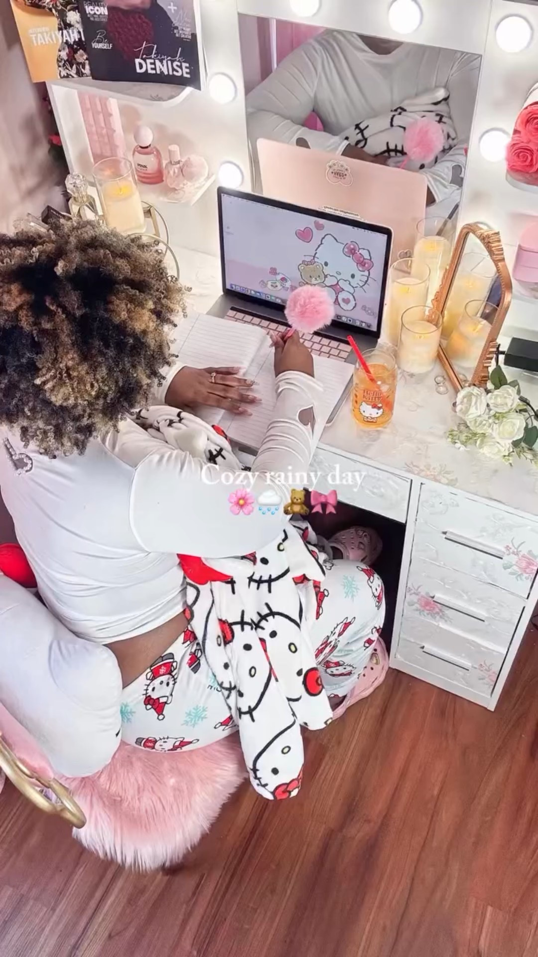 Cozy rainy day with me! The weather has been on and off, but I’ve been enjoying my rainy days and me time! 🥰🌸

What’s your favorite self care moment? 🤔

-
-
#pinkaesthetic #hellokittycore #hellokittylover #girlygirl #hellokitty #pinkgirl #rainyweather #rainyday #rainydays☔️ #cozy #cozyvibes #cozyathome #asmr #selfcare