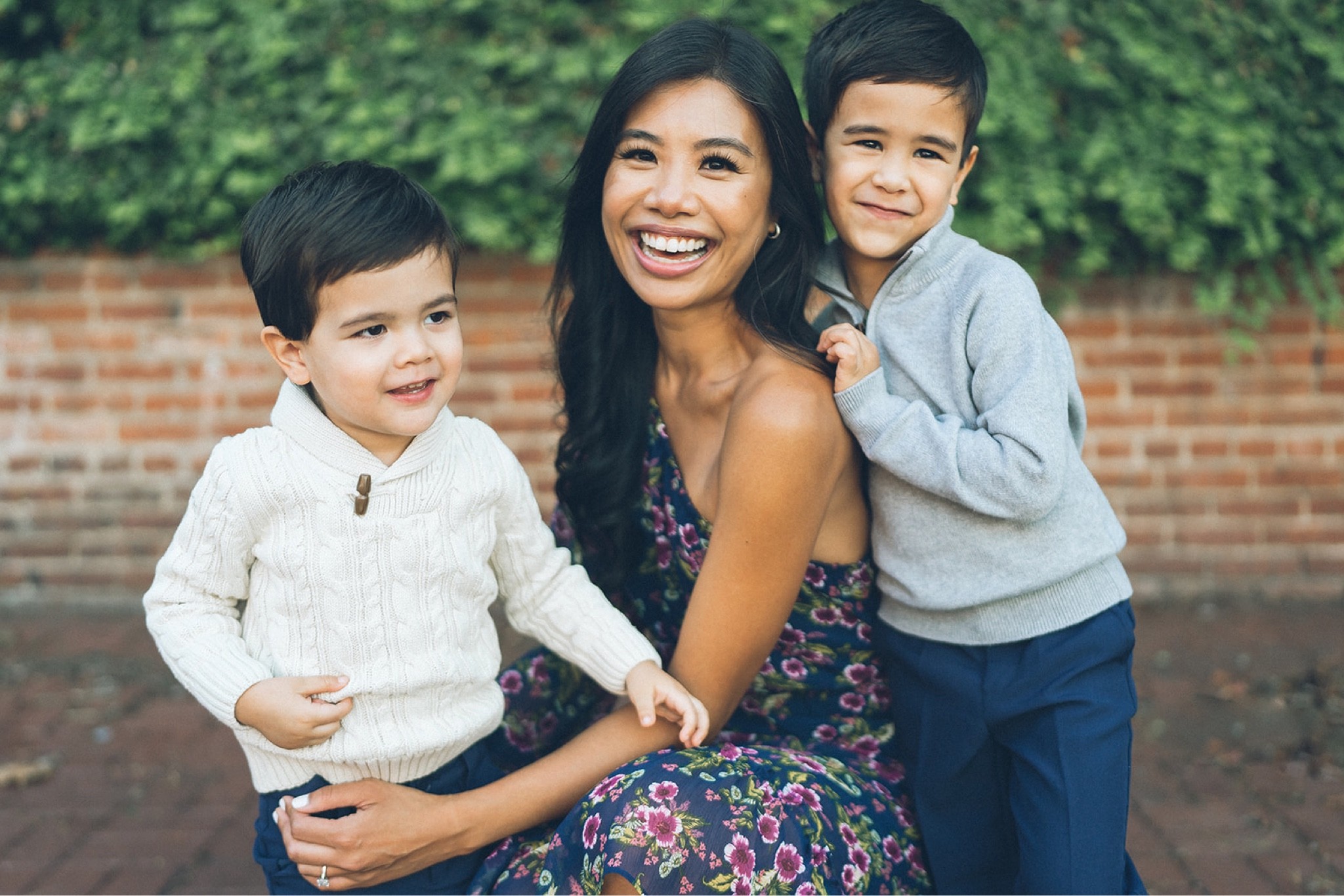 Family photo outfits. One shoulder floral dress linking current options. boys are in hope and Henry and Jcrew

#LTKfamily #LTKkids #LTKCyberweek