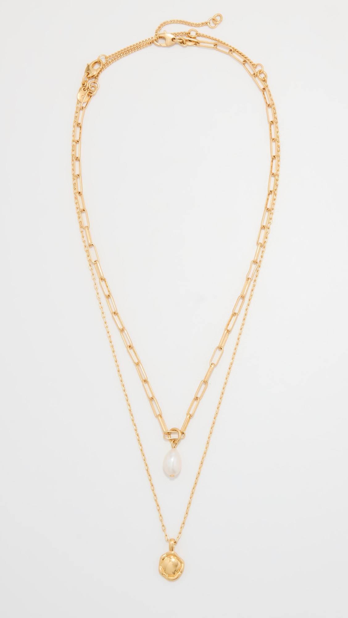 Madewell The Nines Pearl Layer Necklace | Shopbop | Shopbop