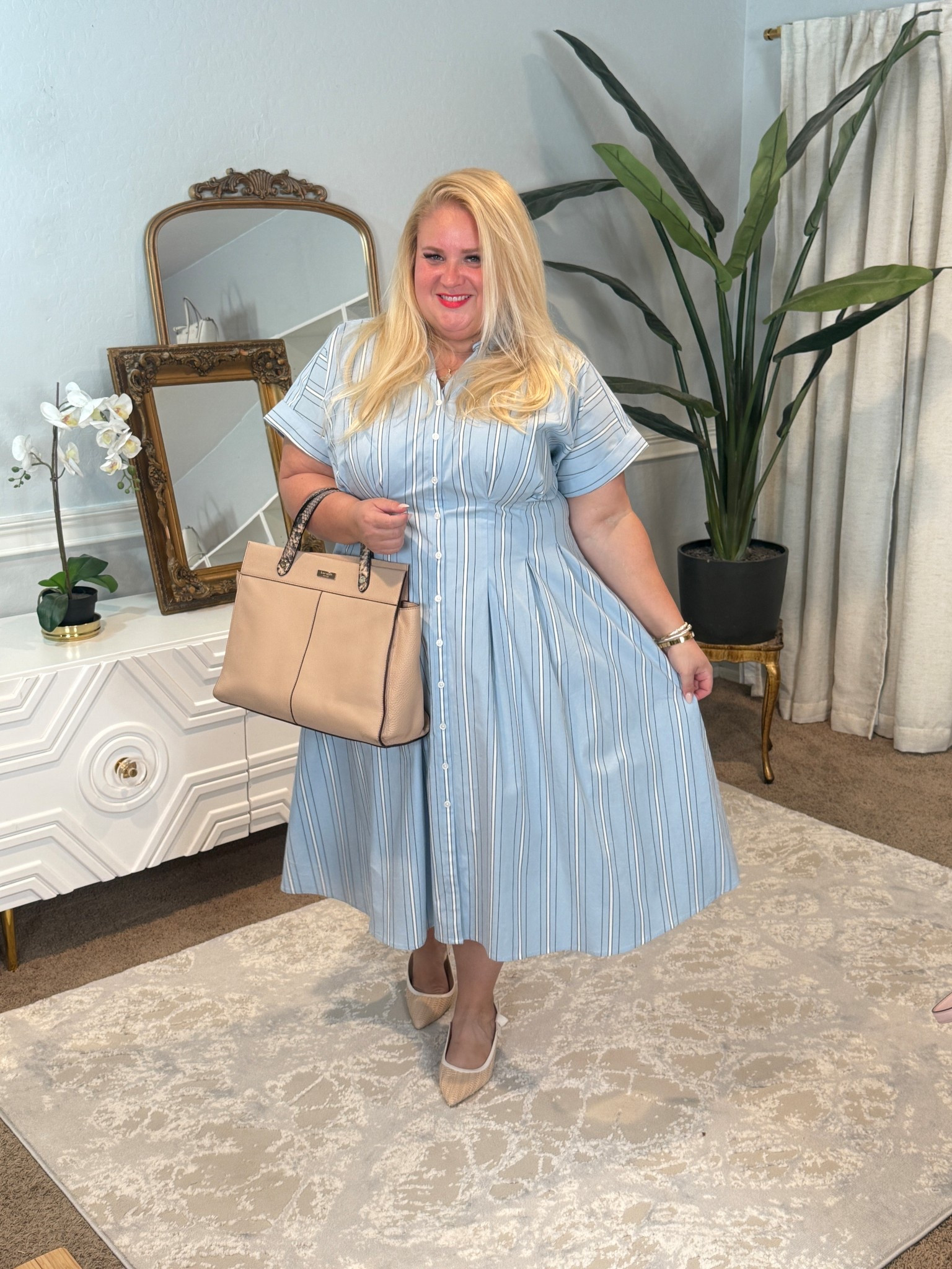 Workwear outfit idea 
Wearing 2x Jacket- non stretch

#LTKPlusSize #LTKWorkwear #LTKFindsUnder50