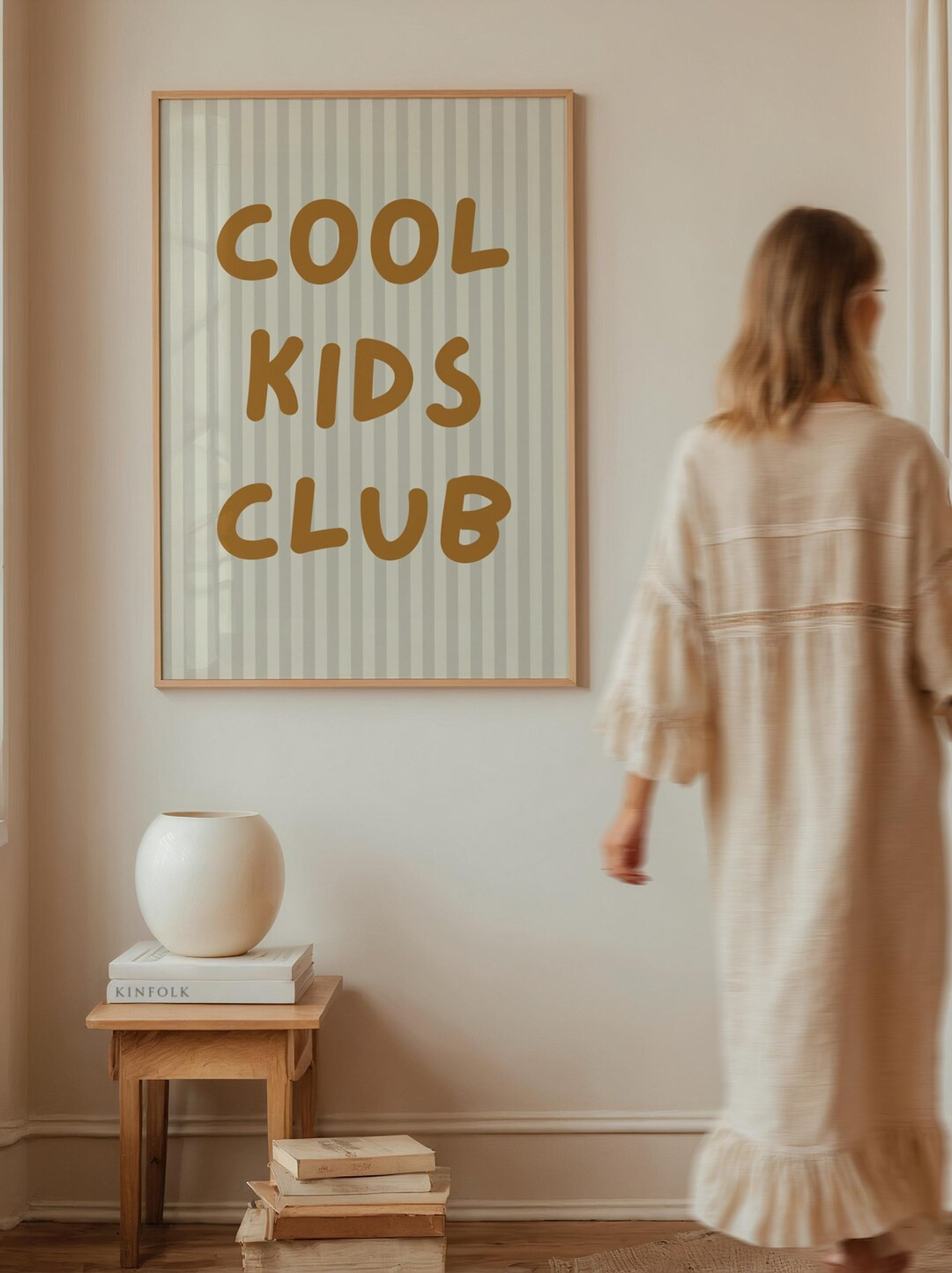 Cool Kids Club Digital Wall Art | Fun Typography Printable for Playroom & Nursery | Modern Kids R... | Etsy (US)