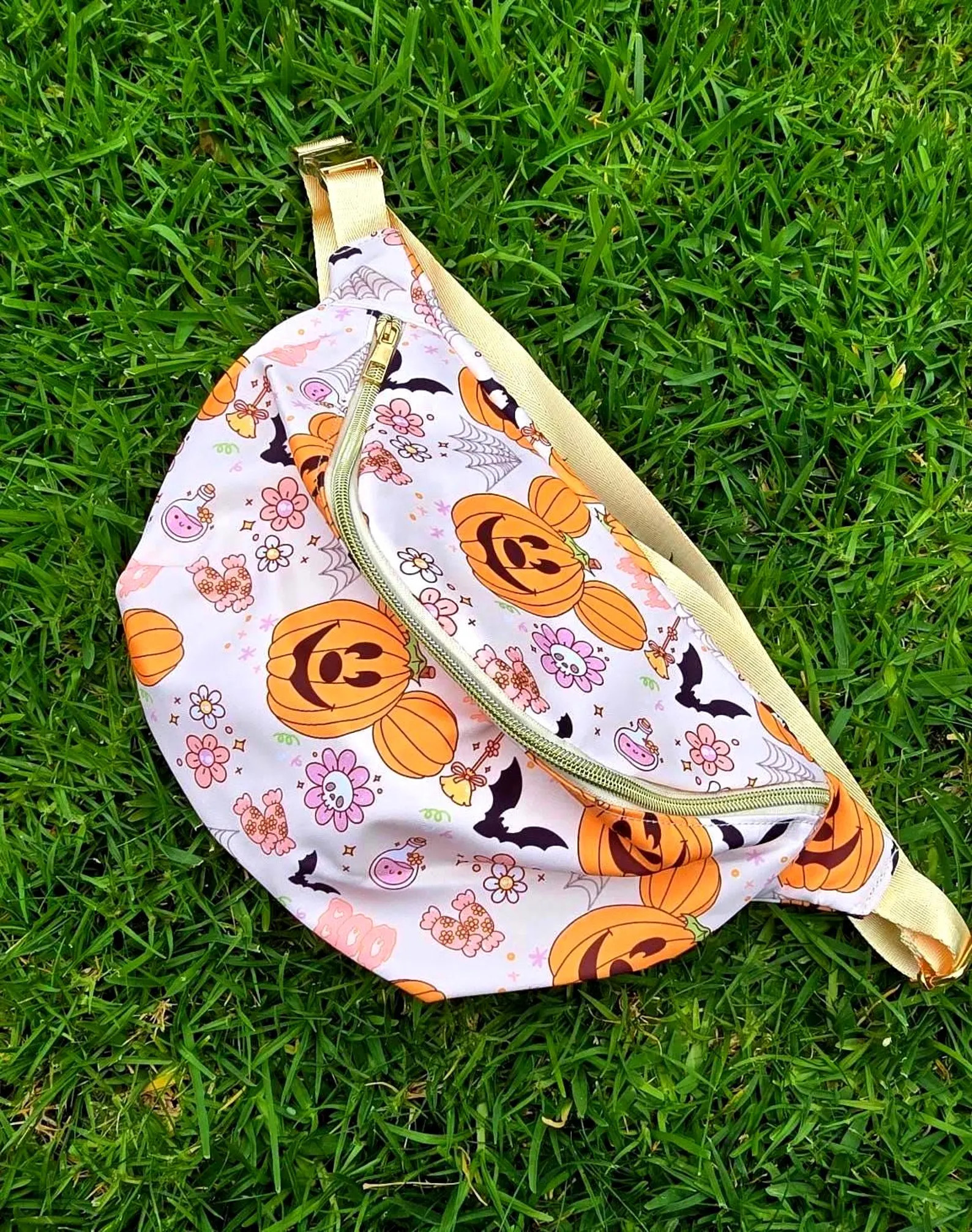 XL Mickey Mouse Halloween Pumpkin BOO Bat Crossbody Belt Bag 14"  Disney Inspired Fall Park Purse... | Etsy (Global)