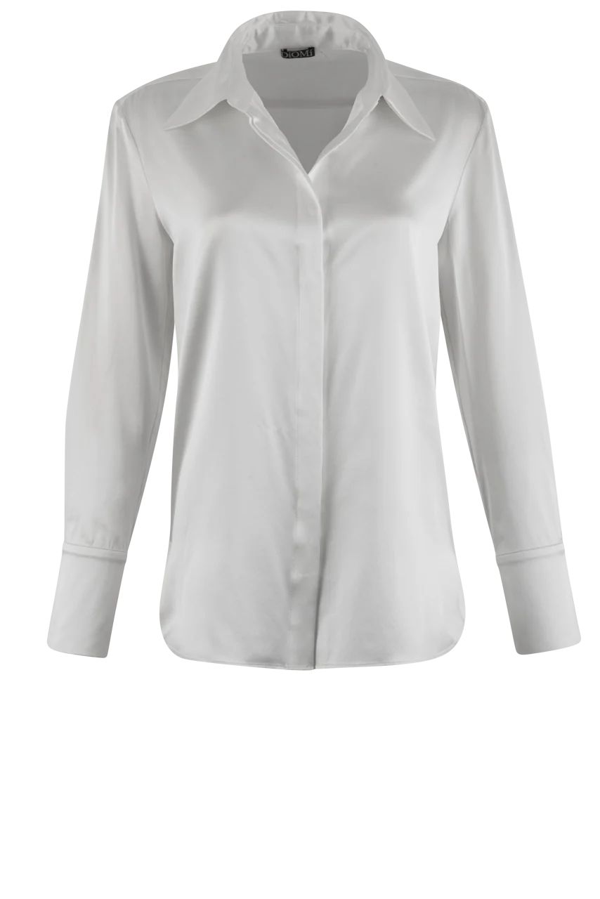 Diomi Classic Silk Button Down Western Top | Pinto Ranch | Pinto Ranch