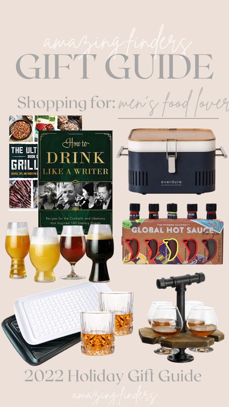 Amazon gift guide. Gift gift. Mens gift guide. Food lover. Cocktail lover gift guide. White elephant. Beer glasses tabletop grill.  Grill gift guide. Cocktail glasses. Whiskey glasses.  Mens good lover gift guide.  Amazon mens gifts. Grill prep tray  

#LTKHoliday #LTKSeasonal