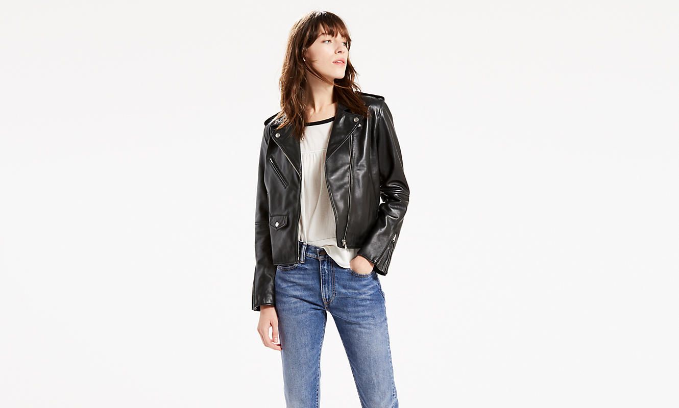 Relaxed Leather Moto Jacket | LEVI'S (US)