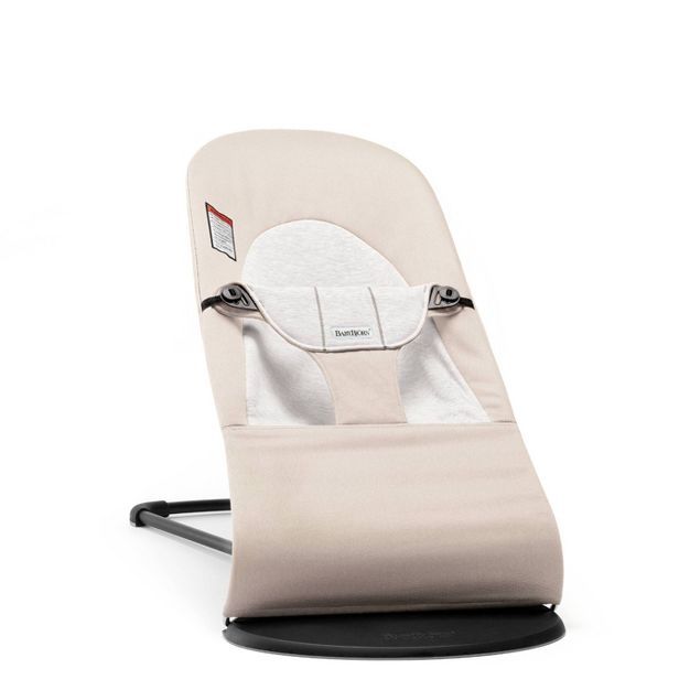 BABYBJ&#214;RN Bouncer Balance Soft in Cotton/Jersey - Beige/Gray | Target