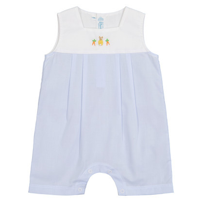 Easter Bunny Sleeveless Shortall | Feltman Brothers