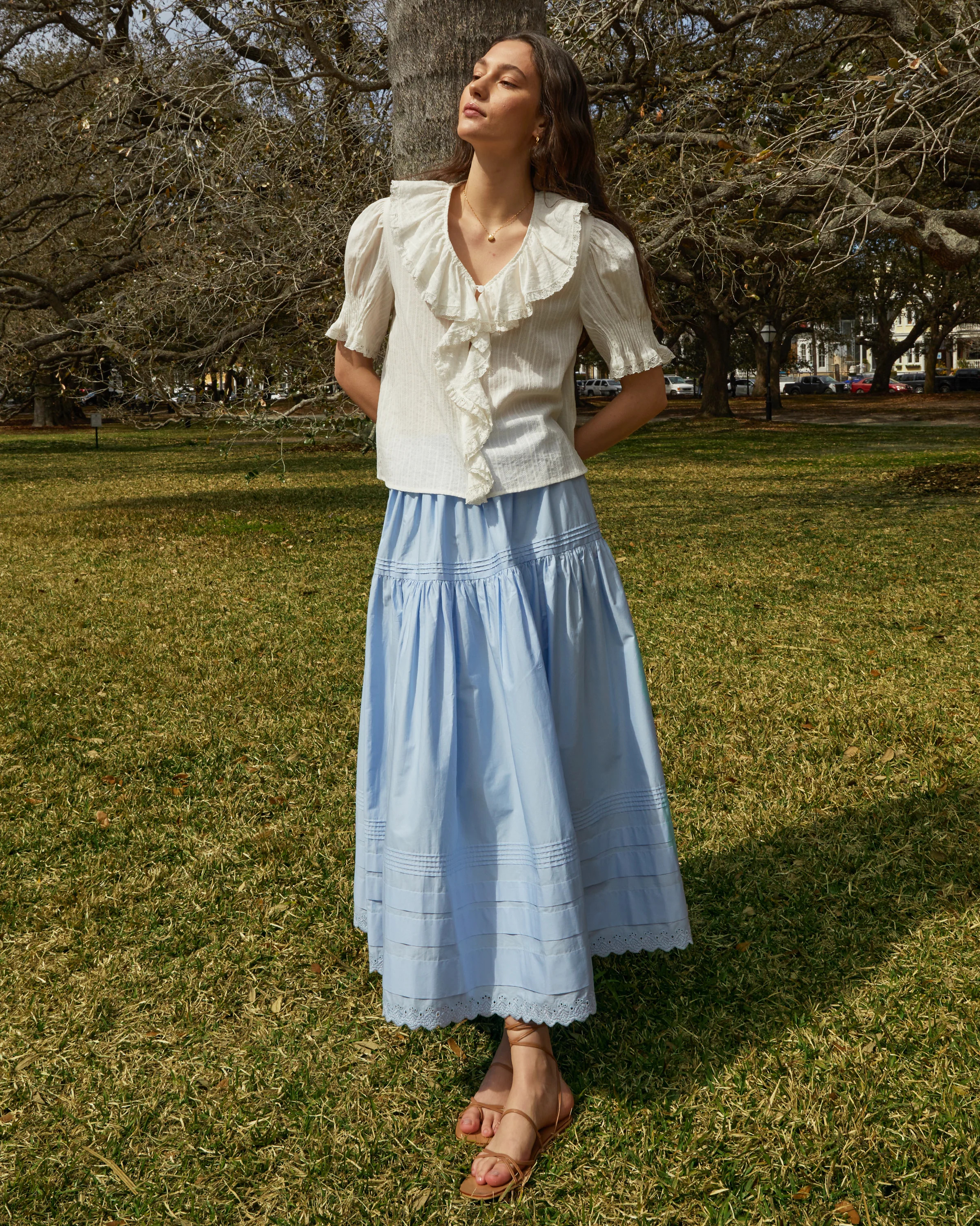 Beth Cotton Skirt | Few Moda