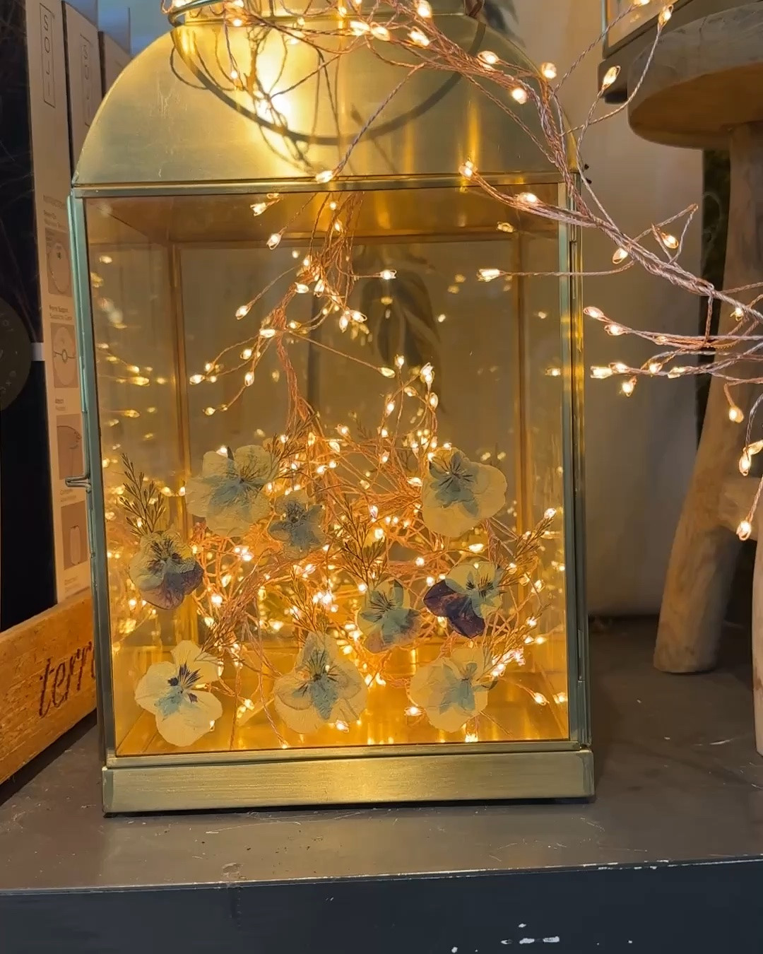 DIY these cute outdoor lanterns with fairy lights for a magical outdoor space.

#LTKHome