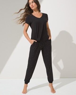 Soma Cool Nights Banded Bottom Pajama Set | Soma Intimates