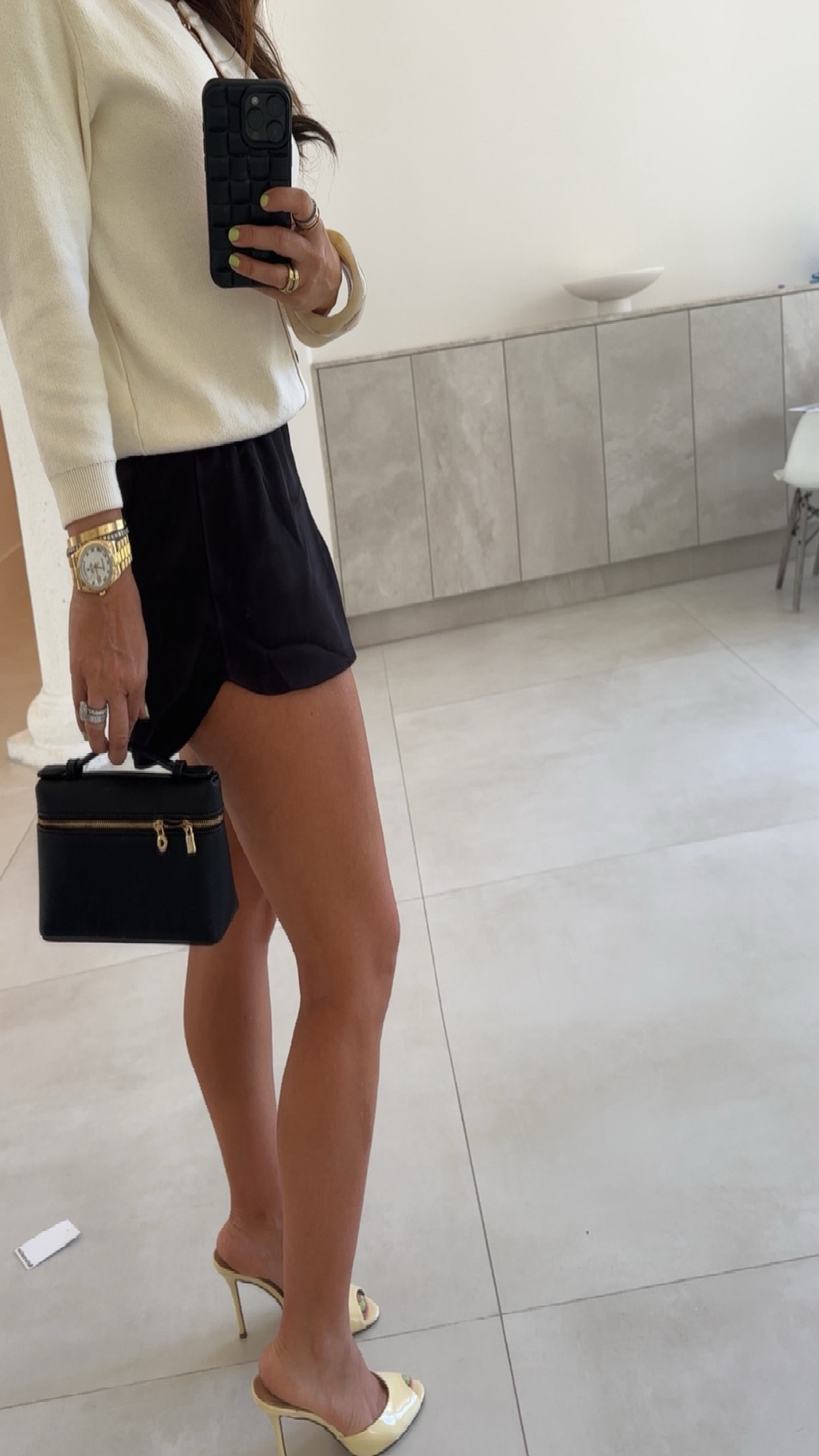 Satin shorts from reformation! Zara cream cotton cardigan. Bestselling of the year and fit all body types INCREDIBLE SIZE xs

#LTKStyleTip #LTKSummerEdit #LTKU