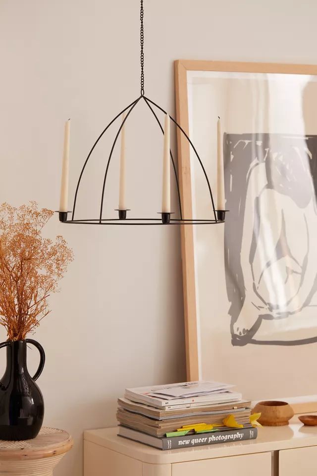 Grace Chandelier Taper Candle Holder | Urban Outfitters (US and RoW)