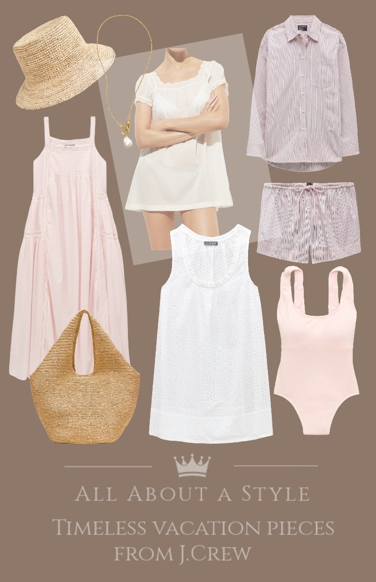 Timeless vacation pieces you’ll reach for season after season. Soft blush tones, effortless linens, and woven textures make this the perfect getaway capsule. 

Tap to shop all my favorite J.Crew finds for your next trip 🤍✈️

#LTKStyle #VacationStyle #JCrewStyle #ResortWear #TimelessStyle #CapsuleWardrobe #SummerStyle #BeachVacation #NeutralStyle #EffortlessChic #ClassicFashion

#LTKTravel