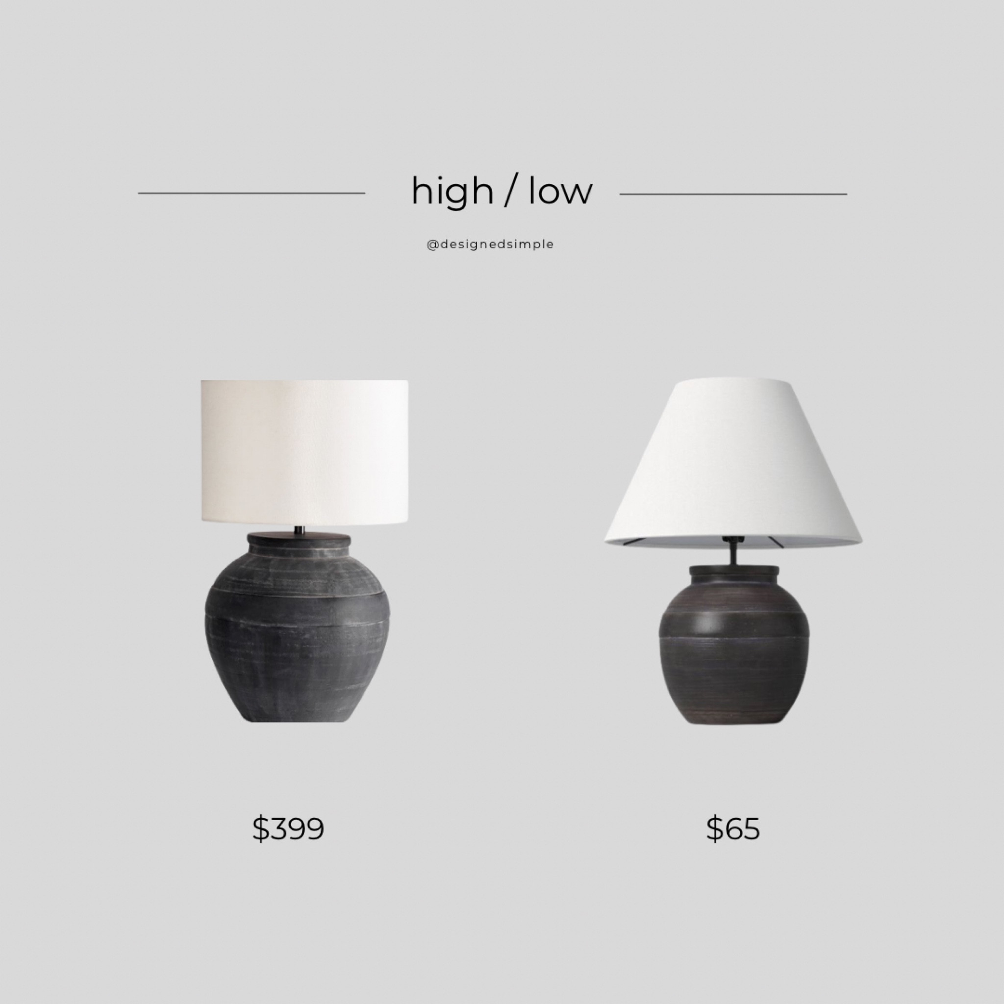 black table lamp, black lamps, pottery barn dupe, get the look, high low, splurge or save, vintage inspired lamp

#LTKhome #LTKstyletip #LTKFind