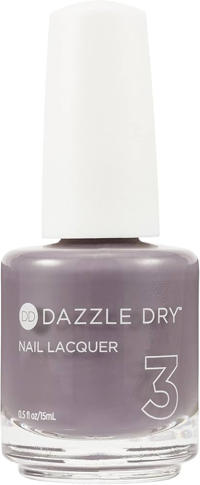Dazzle Dry Nail Lacquer (Step 3) - Anticipation - An opaque dark slate gray with purple undertone... | Amazon (US)