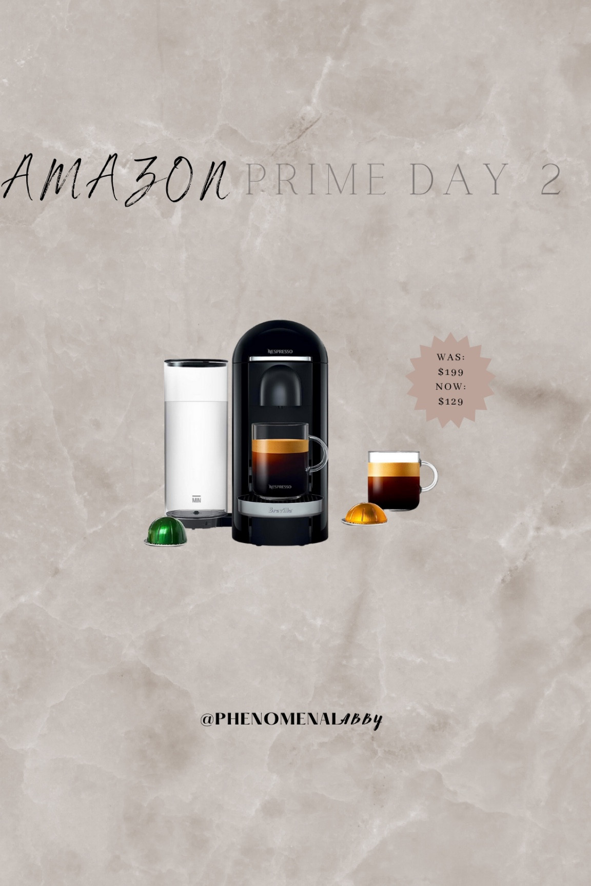 Love my Nespresso machine and you will too! Makes amazing coffee. 

#LTKhome #LTKsalealert #LTKxPrimeDay