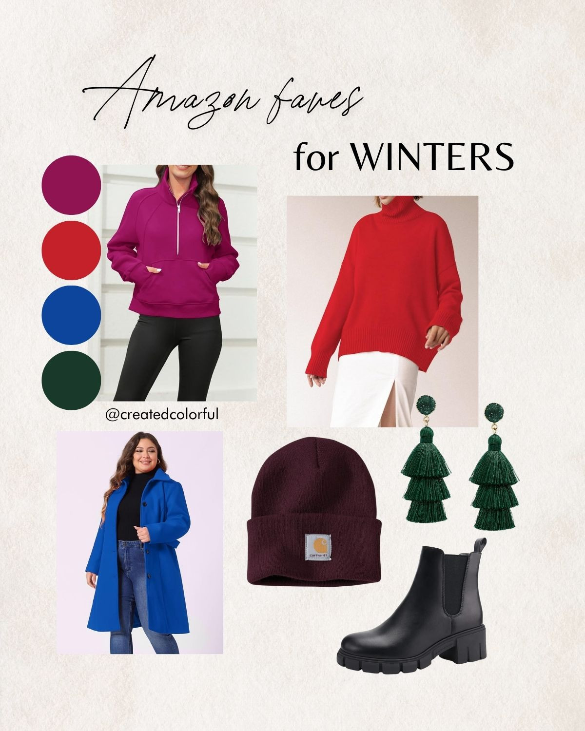 Winter girlies! If you're looking for outerwear that can't help but make a statement, you might want to run to Amazon 👀

I can't get over this long cobalt coat and berry fleece pullover 😍 When you can reach for staple items like these in your wardrobe, it makes getting dressed a lot easier and fun!

#createdcolorful

#LTKFindsUnder50 #LTKSeasonal #LTKMidsize