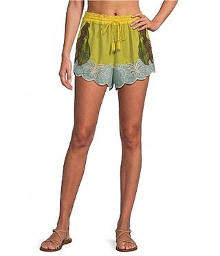 Farm Rio Usiacuri Richelieu Shorts - S | Dillard's