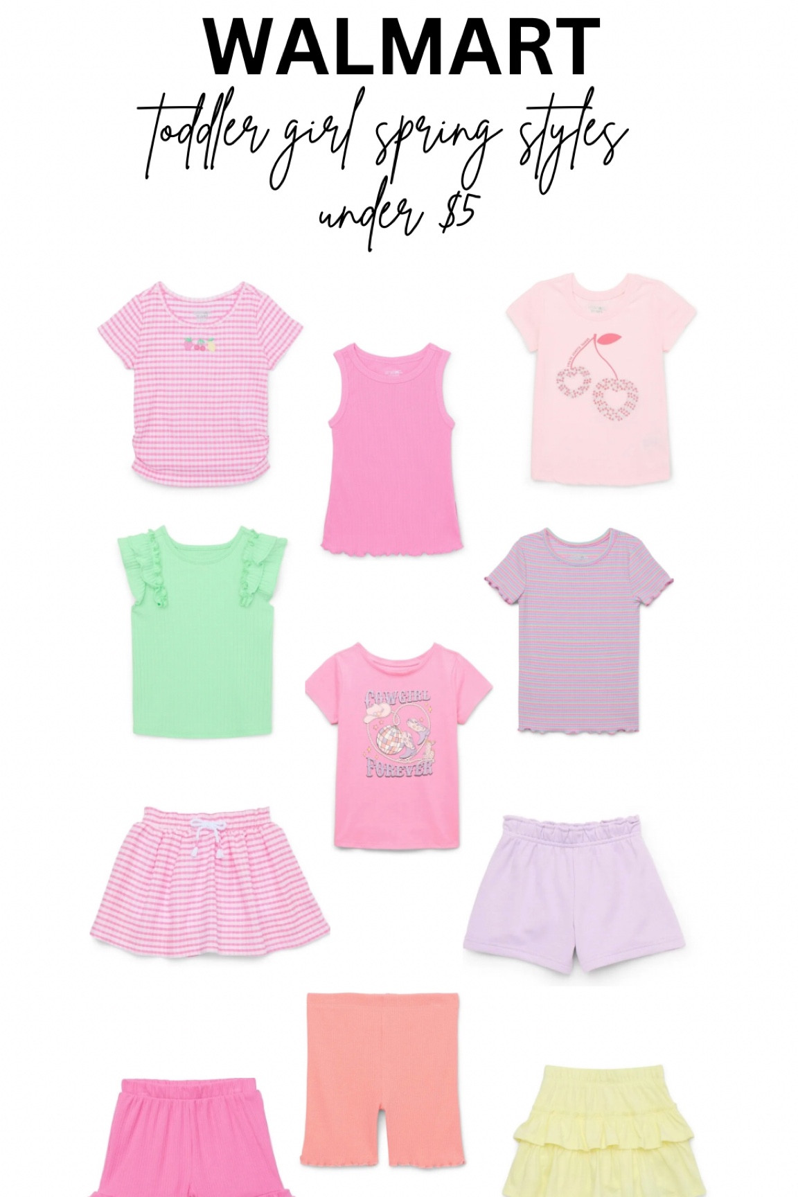 Walmart Toddler Girl Styles (everything under $5 each)

#LTKSeasonal #LTKFamily #LTKKids