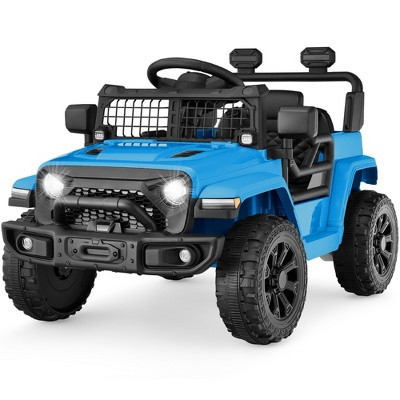 Best Choice Products 6V Kids Ride-On Truck Car w/ Parent Remote Control, 4-Wheel Suspension, LED Lights - Light Blue | Target