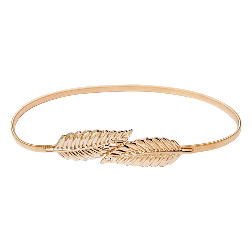 Metal Leaves Design Lady Women Spring Waist Belts Strap Waistband Skinny Style | eBay UK