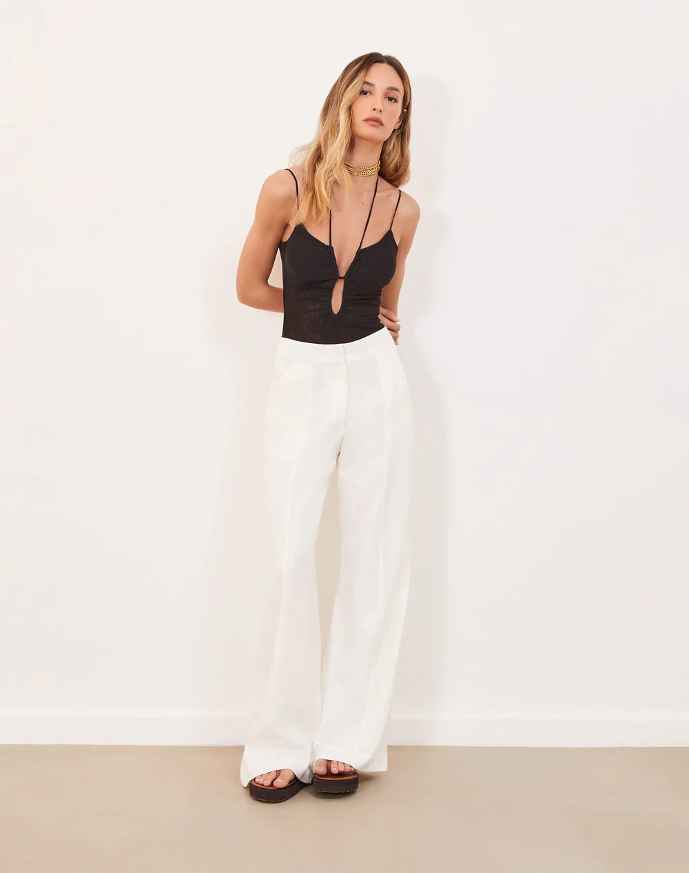 Estela Pants - Off White | ViX Swimwear