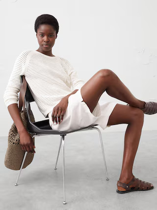 Open Stitch Sweater | Banana Republic Factory