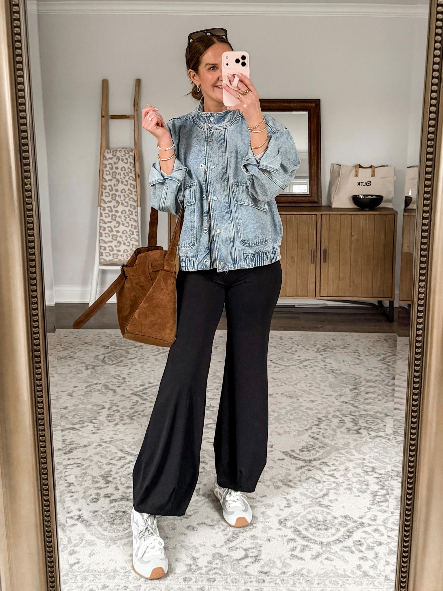 Gap jean jacket back in stock and on sale! I have a medium

#LTKootd #LTKmomlife #LTKOver40