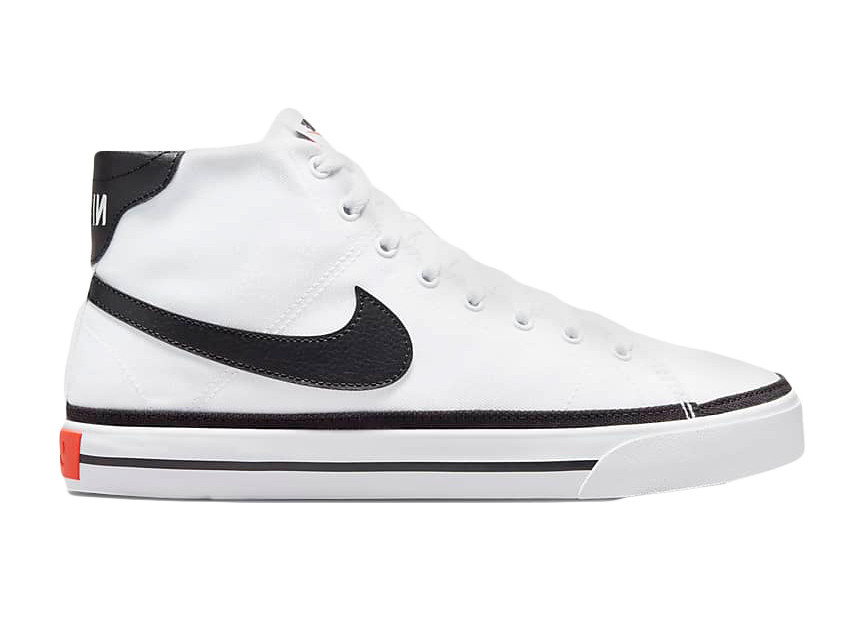 Nike Court Legacy Canvas Mid White | StockX