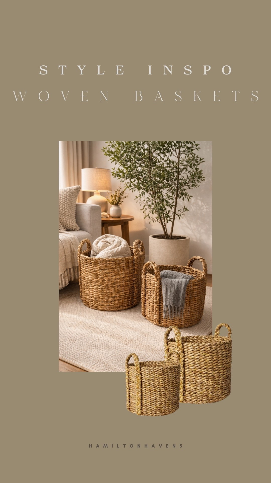 These baskets, I am obsessed with!!!

#LTKHome