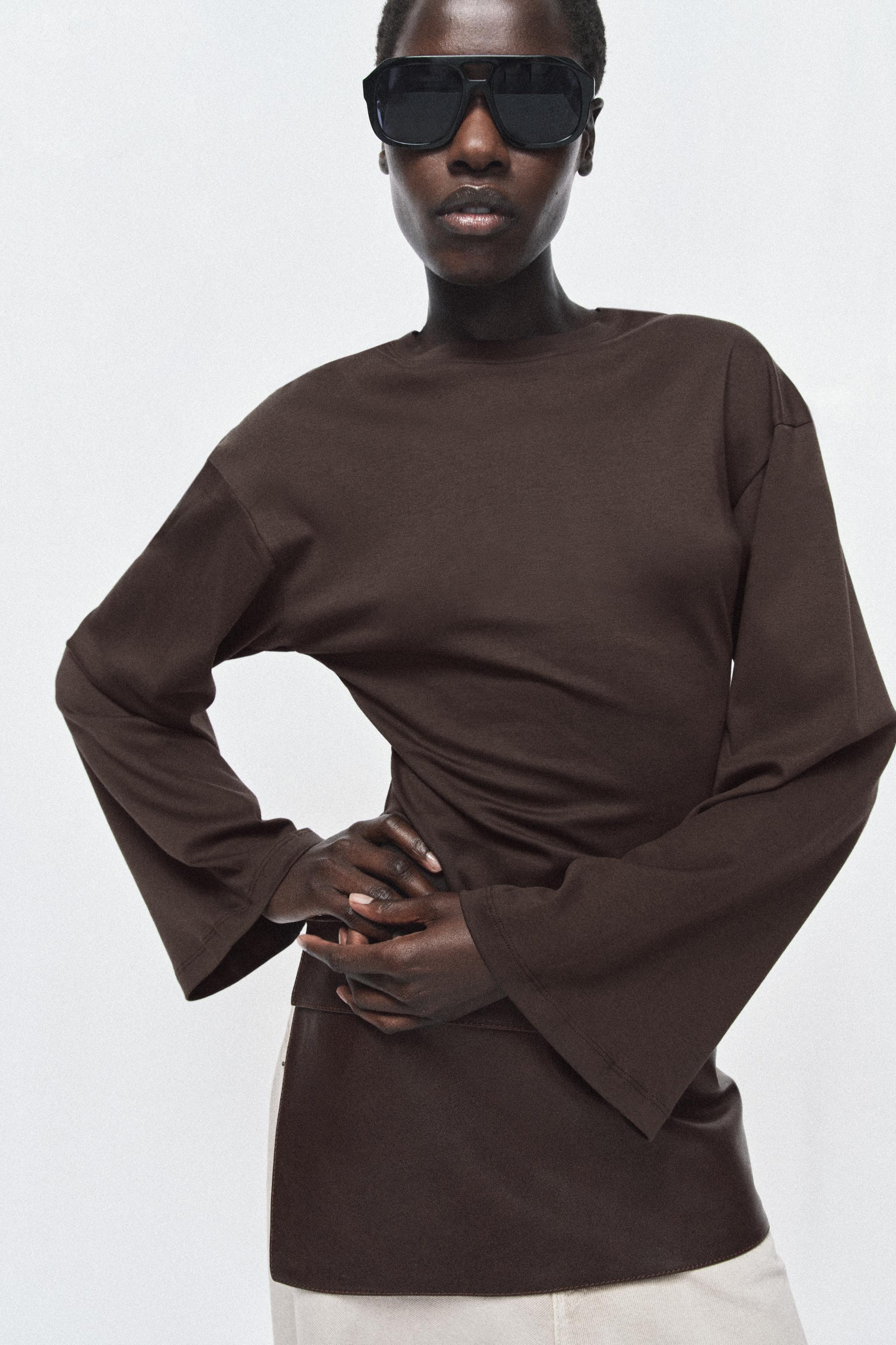 100% LEATHER SKIRT BELT | Zara US