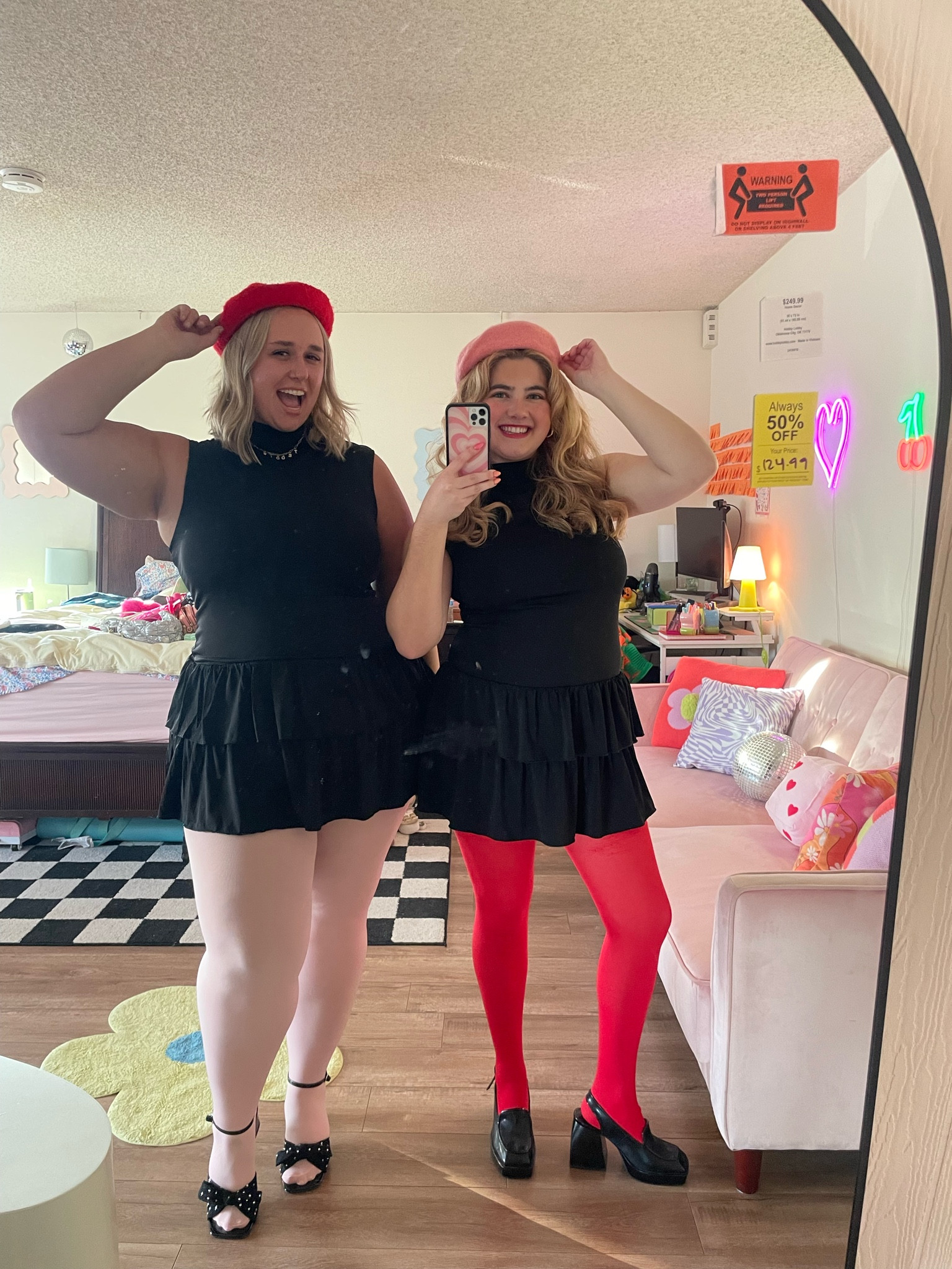 valentines inspire outfits
left wearing size xl dress
right wearing size m dress

#LTKMidsize #LTKStyleTip #LTKFindsUnder50