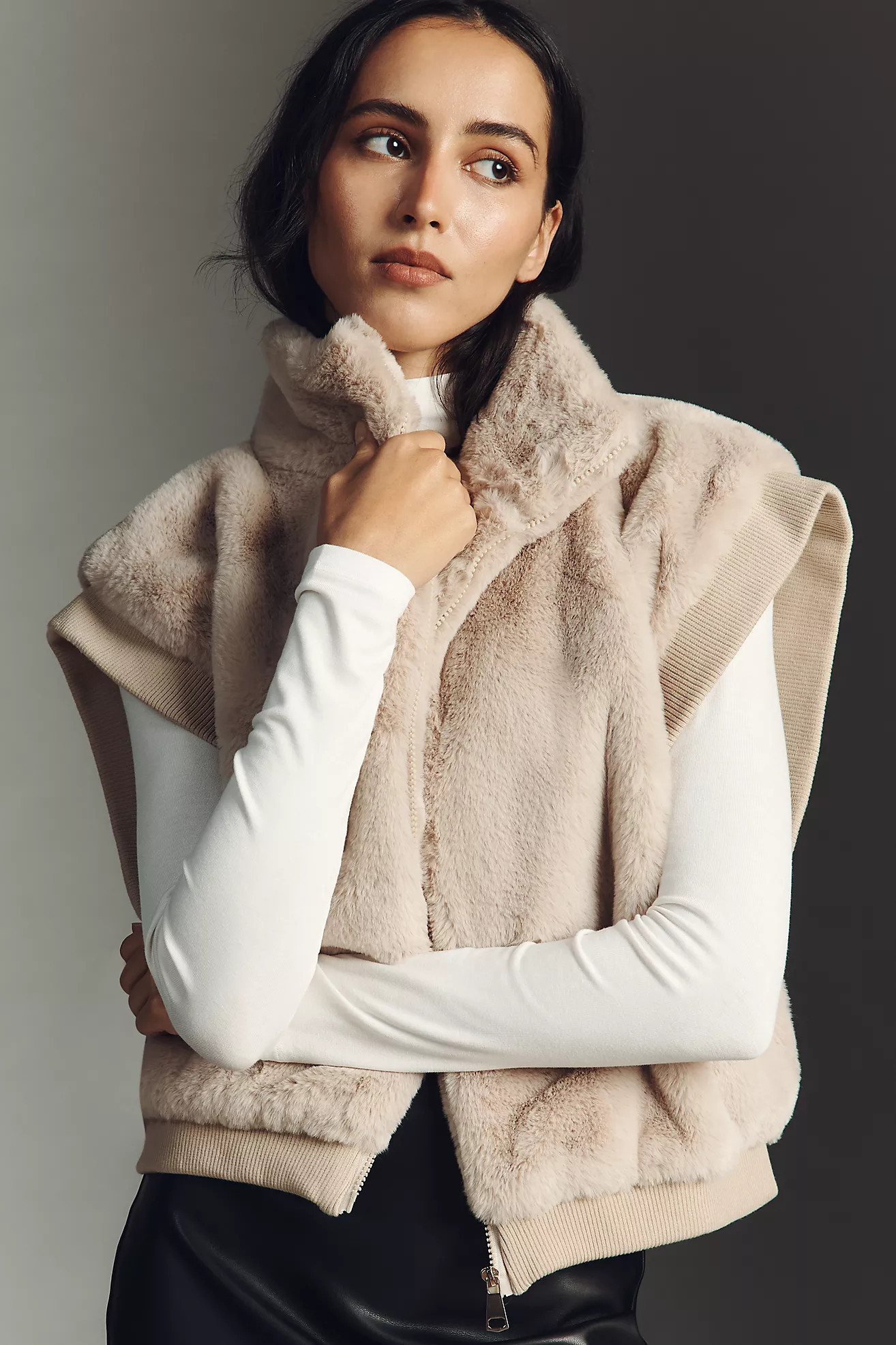 Do Everything in Love Faux Fur Vest | Anthropologie (US)