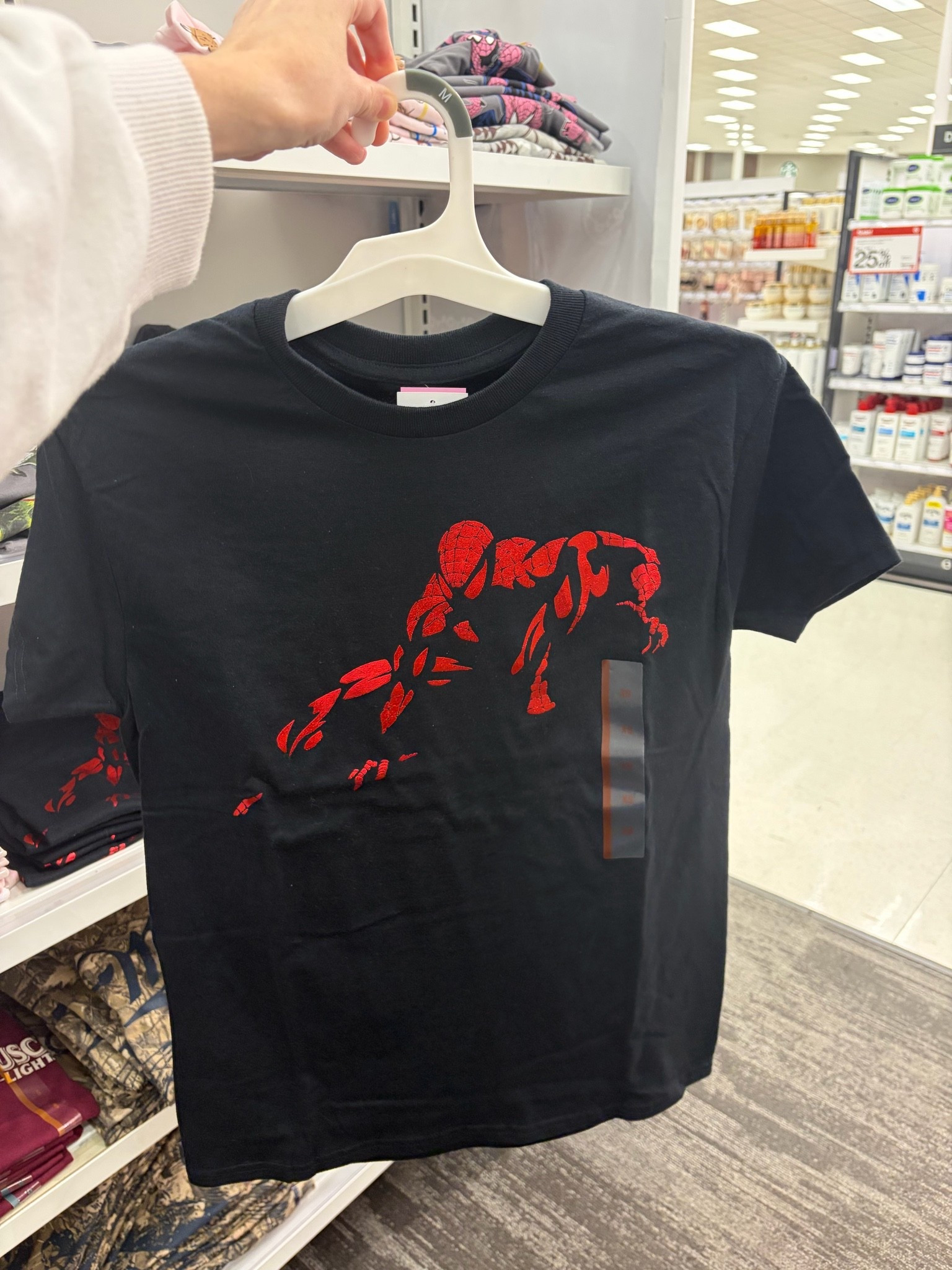 Cool spider-man tee for women from Target