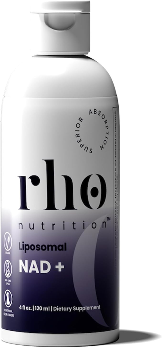 Liposomal NAD+ - Ultra High Absorption Liquid NAD+ Supplement - NMN or Nicotinamide Riboside Alte... | Amazon (US)