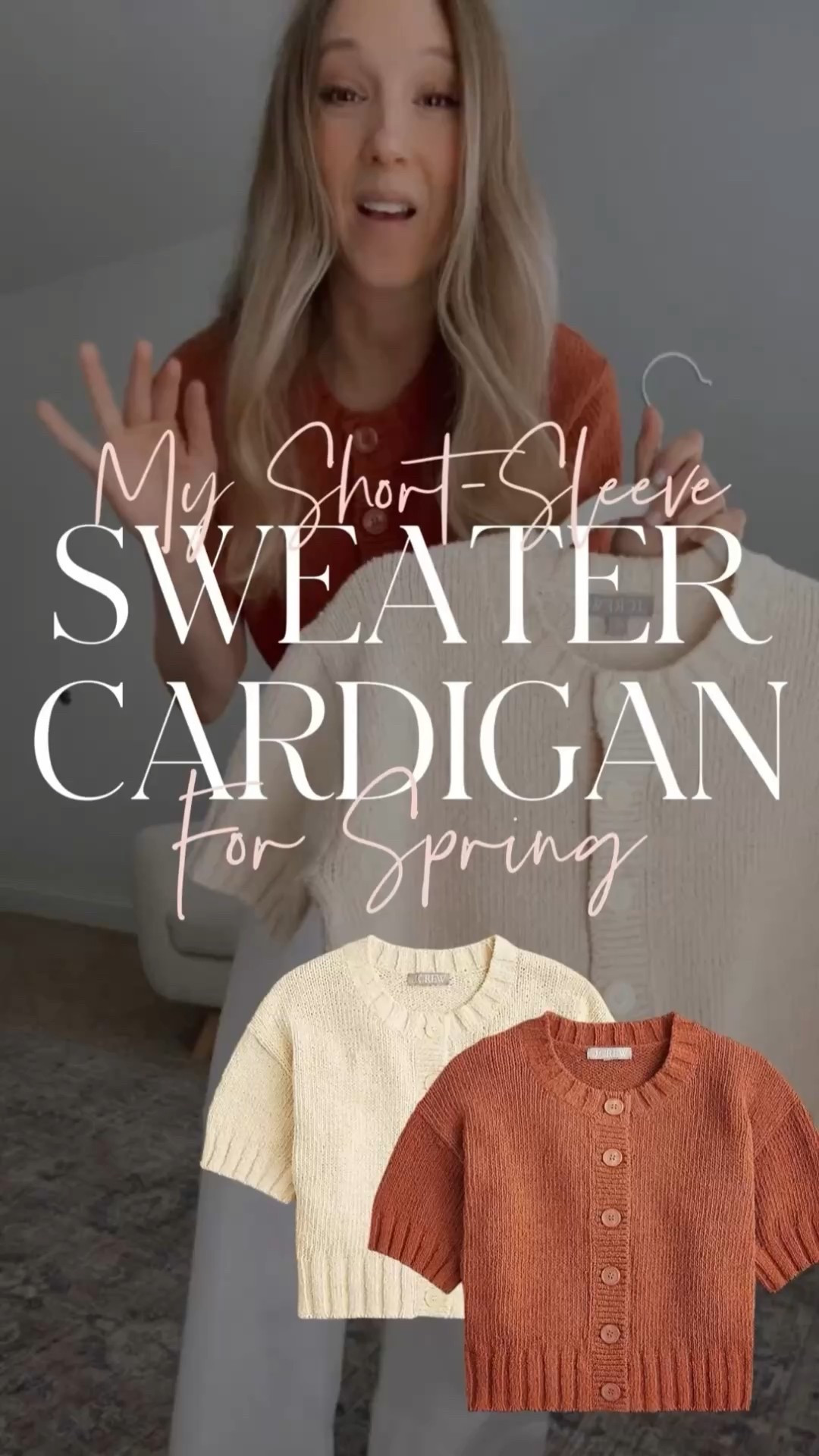 Short-sleeve sweater cardigans are perfect for spring layering.This  one is an easy way to add color without leaving your neutral comfort zone. Great with jeans or linen pants for work or weekends.

Sunsets and Stilettos short sleeve cardigan spring layers neutral outfit ideas teacher style spring sweaters rust cardigan capsule wardrobe

#LTKSeasonal #LTKWorkwear #LTKOver40