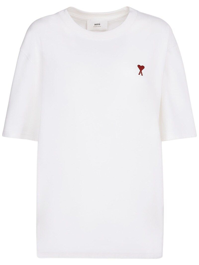 Red Ami De Coeur cotton jersey t-shirt | Luisaviaroma