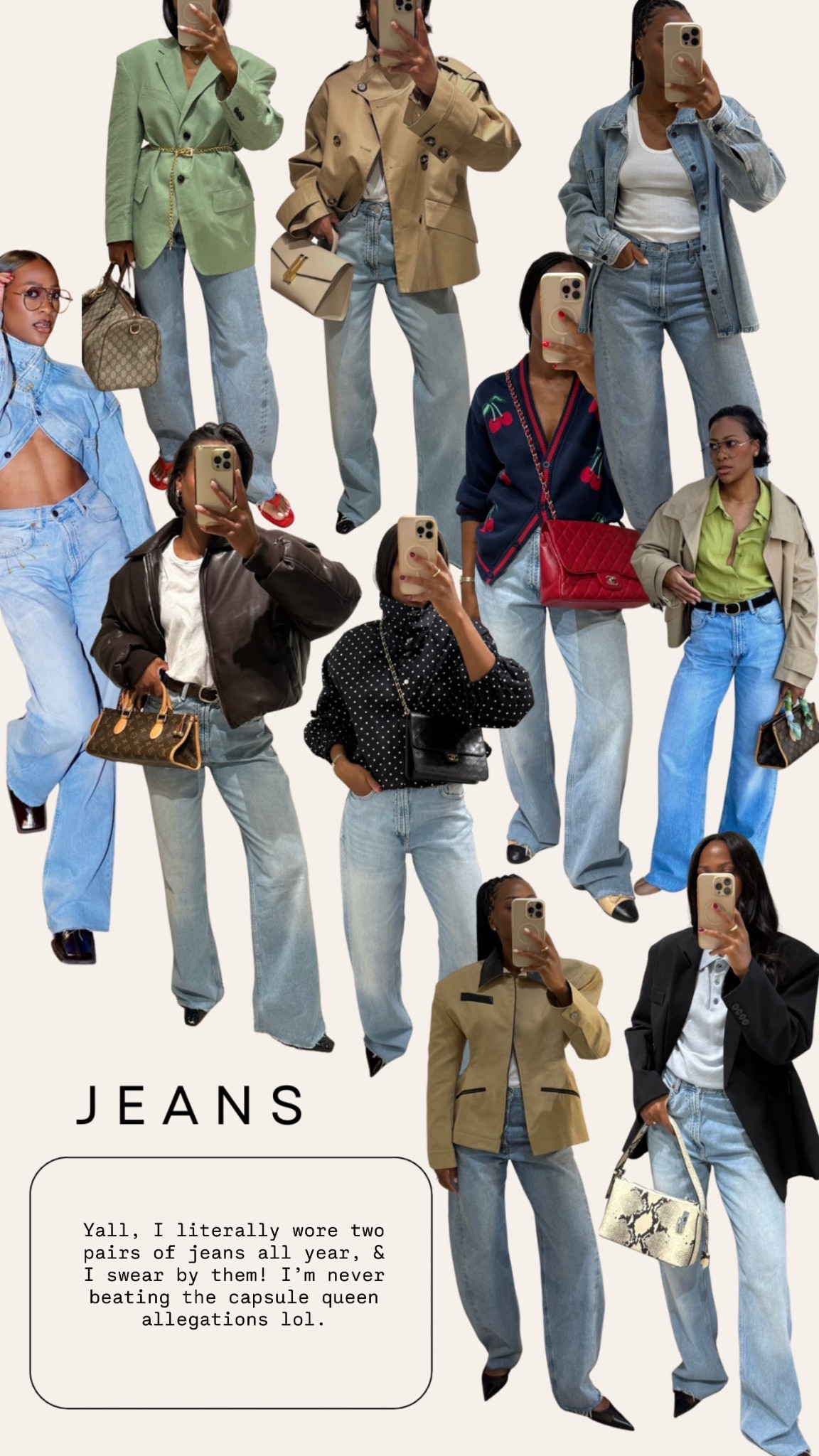 My  favorite pairs of jeans. Barrel jeans, wide leg jeans