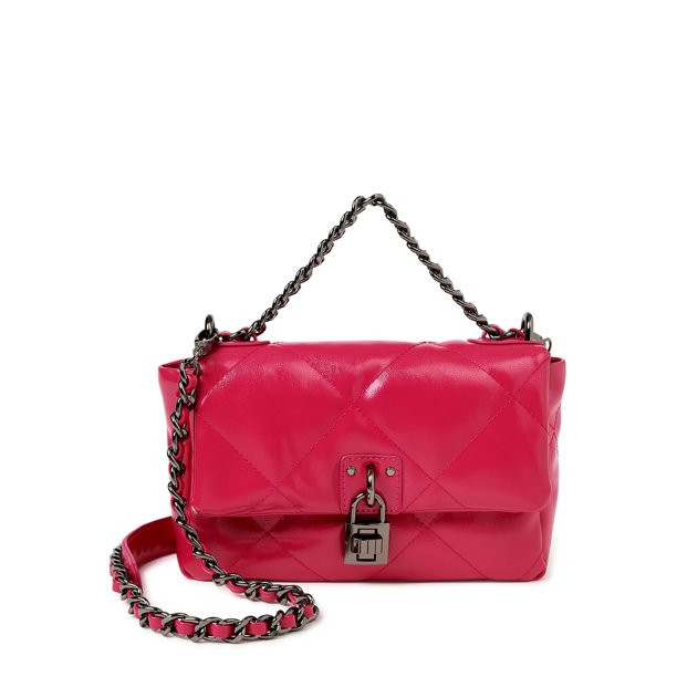 No Boundaries Contemporary - Fold Over Lock Crossbody | Walmart (US)