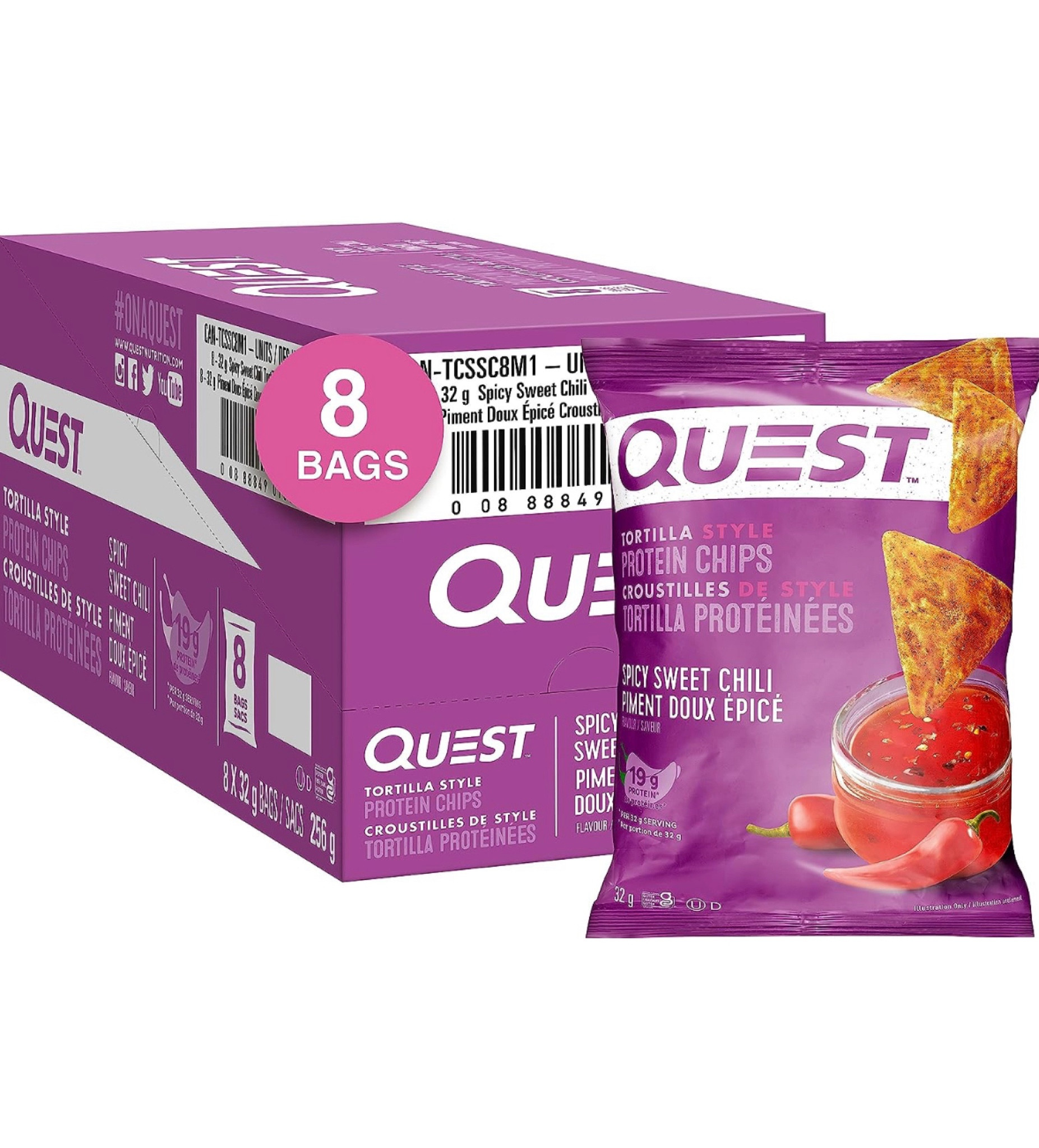 Quest protein chips